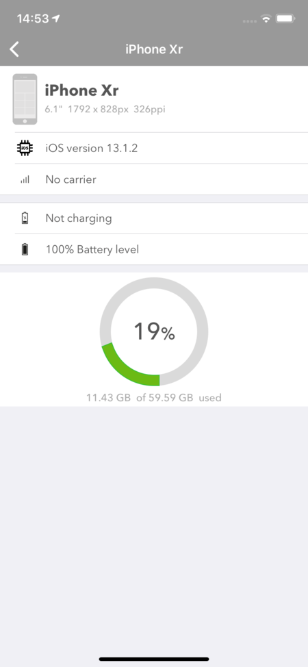 G DATA Mobile Security iOS: Sistema