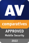 Logo - AV Comparatives Approved Mobile 2022 Logo - AV Comparatives Approved Mobile 2022