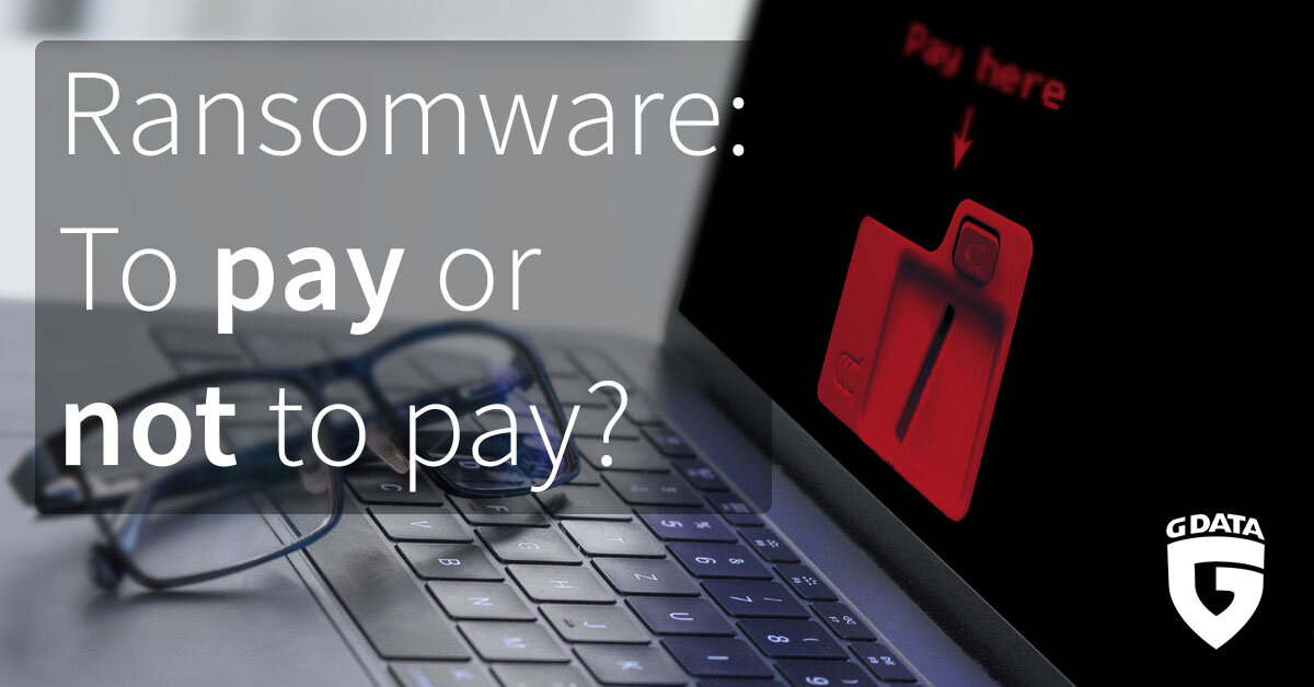 Ransomware Should you pay a ransom for your data?