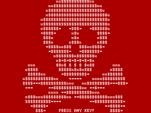 Top German Article 2016: Ransomware Petya verschlüsselt die Festplatte Screenshot of a Petya ransomware lockscreen