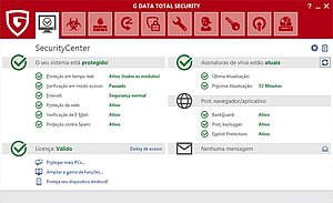 G DATA Total Security: SecurityCenter 