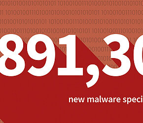 Malware numbers of the first half of 2017