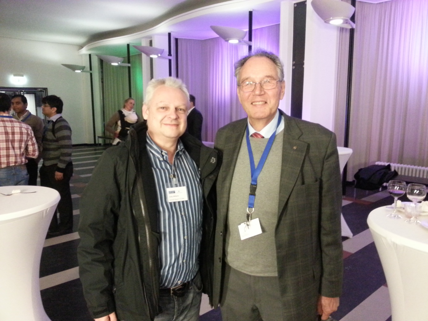 Eddy Willems and Prof. Dr. Paul Langemeyer Picture of Eddy Willems and Prof. Dr. Paul Langemeyer