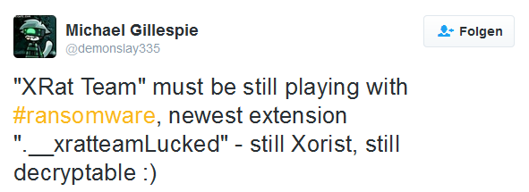 New Xorist variant