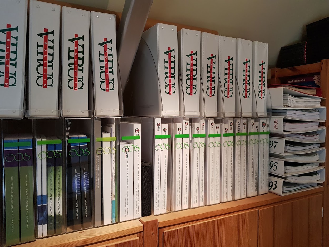 VB proceedings and magazines 1993-2019 by Eddy Willems VB proceedings and magazines 1993-2019 by Eddy Willems
